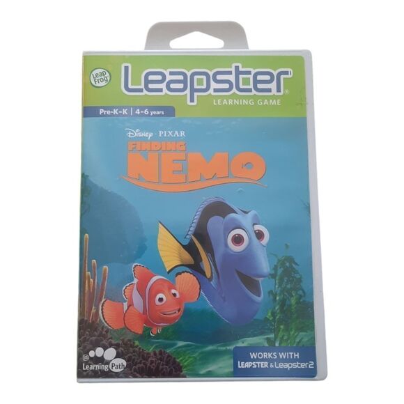 LEAPFROG Leapster  FINDING NEMO Learning Game Cartridge 2008 - Picture 1 of 3